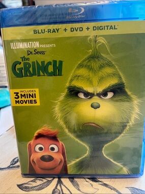 Dr. Seuss' The Grinch Blu-ray + DVD + Digital - Green